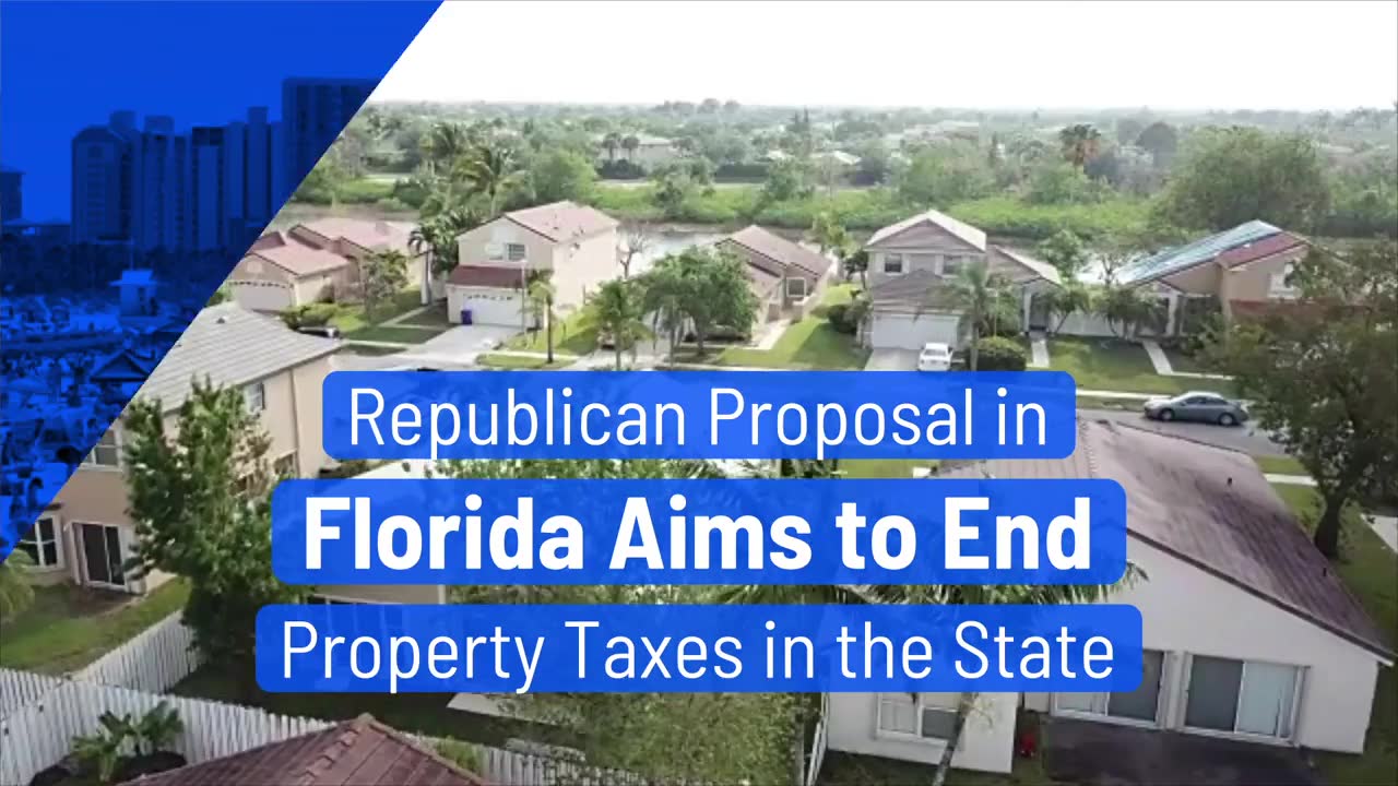 Republican Proposal In Florida Aims To End Property Taxes In The State