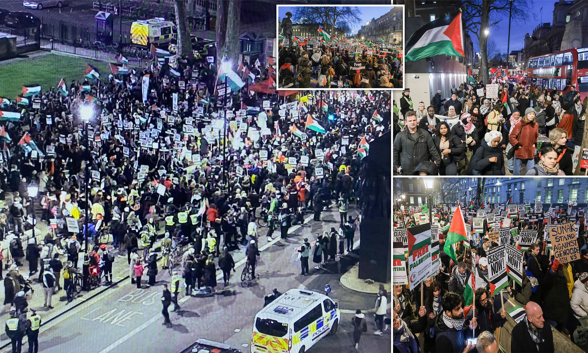 Met Police Clear Pro-Palestinian Protest And Arrest One Campaigner On ...