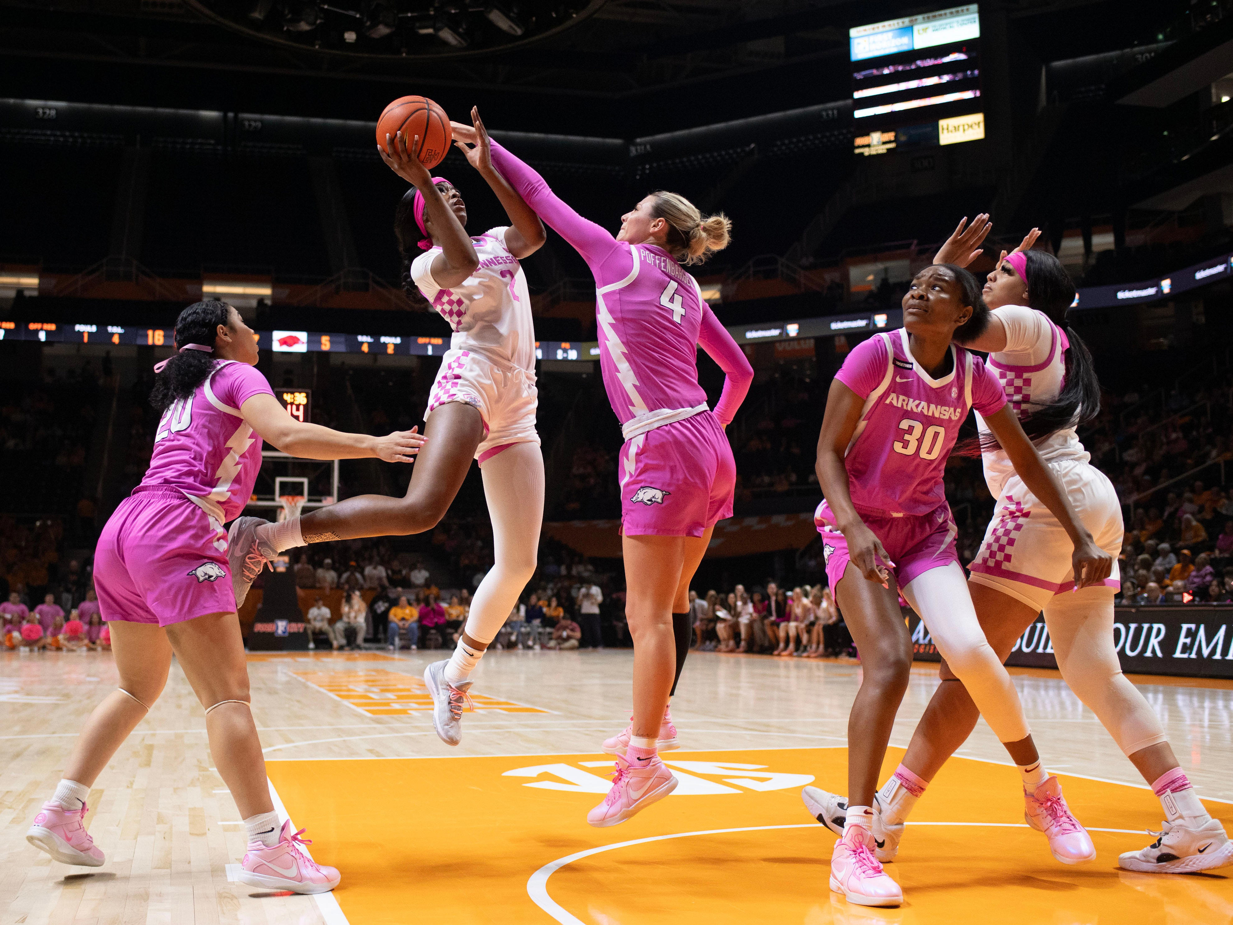 Rickea Jackson's 21 Points Lead Lady Vols To Dominant Win Over Arkansas ...