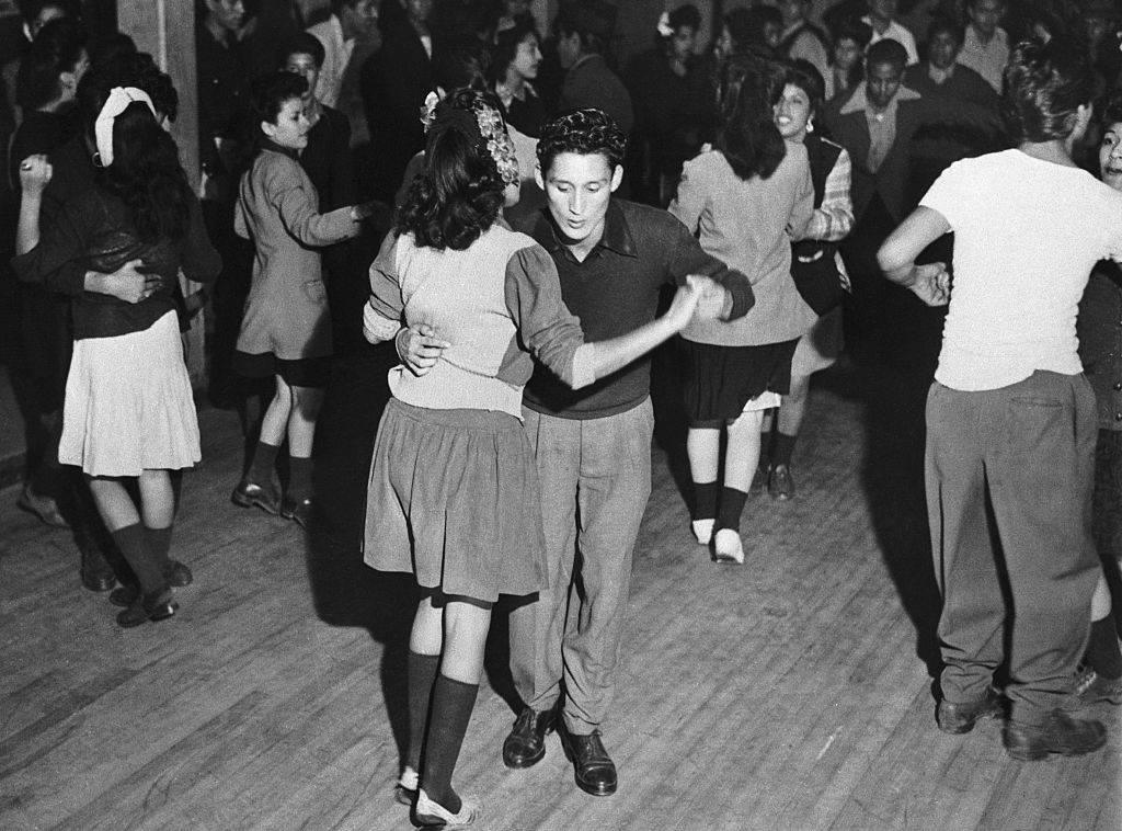 <p>While dancing is still an extremely popular past time today, back in the 1940s, it was a community-wide event, with establishments clearing an area for a dance floor. Usually attended by a younger crowd, it allowed the youth to cut loose and have some fun on a weekend. </p> <p>While these were meant to be wholesome events for teenagers, things didn't always go as planned. This picture was taken during a dance in Los Angeles, California, in 1943. </p>