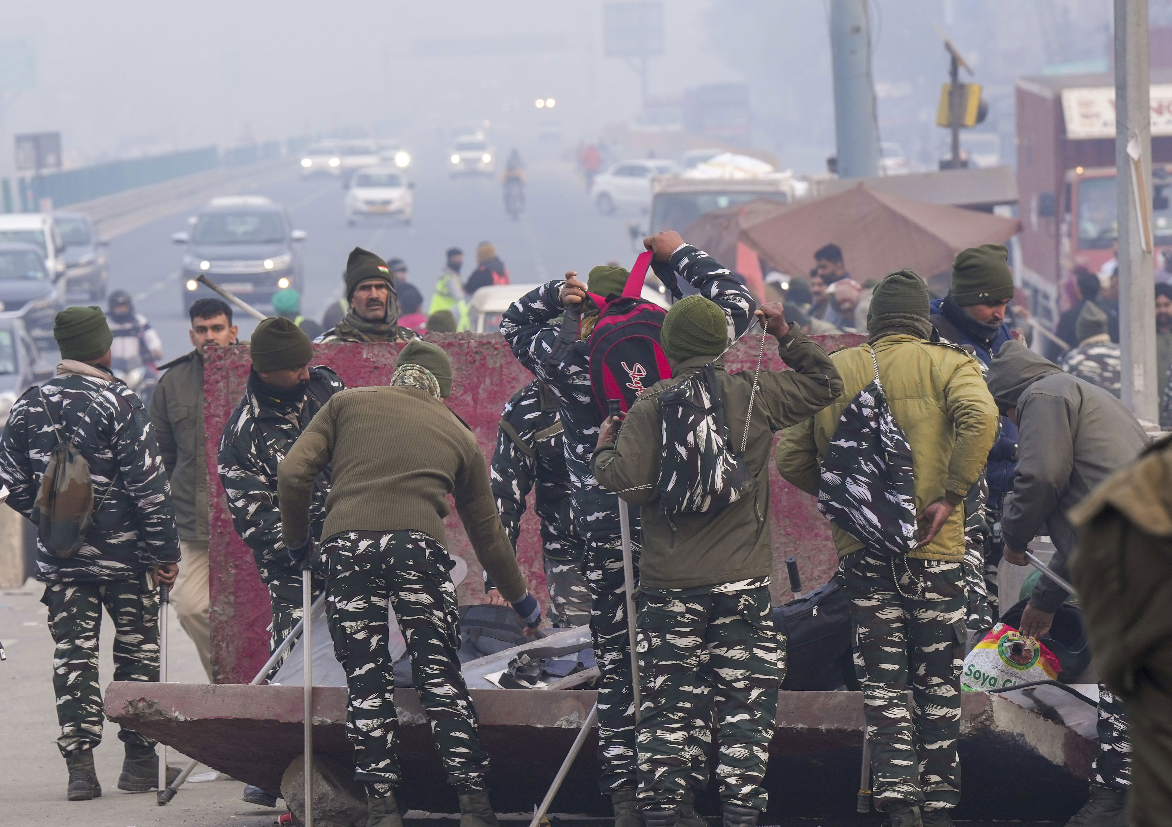 Farmers Begin March Towards Delhi, Punjab-Haryana Borders Fortified