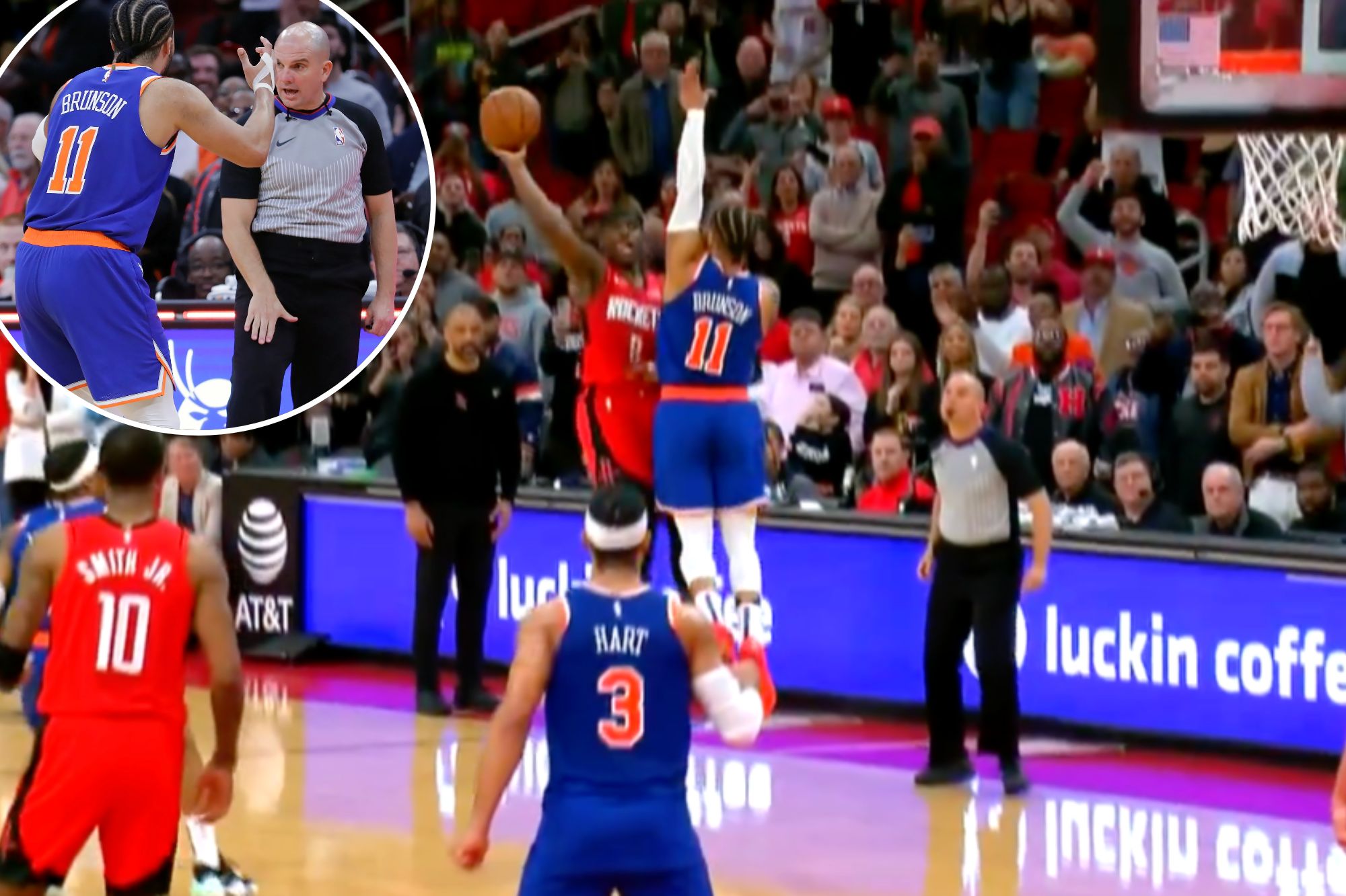 Refs Quickly Admit They Blew Foul Call On Knicks’ Jalen Brunson