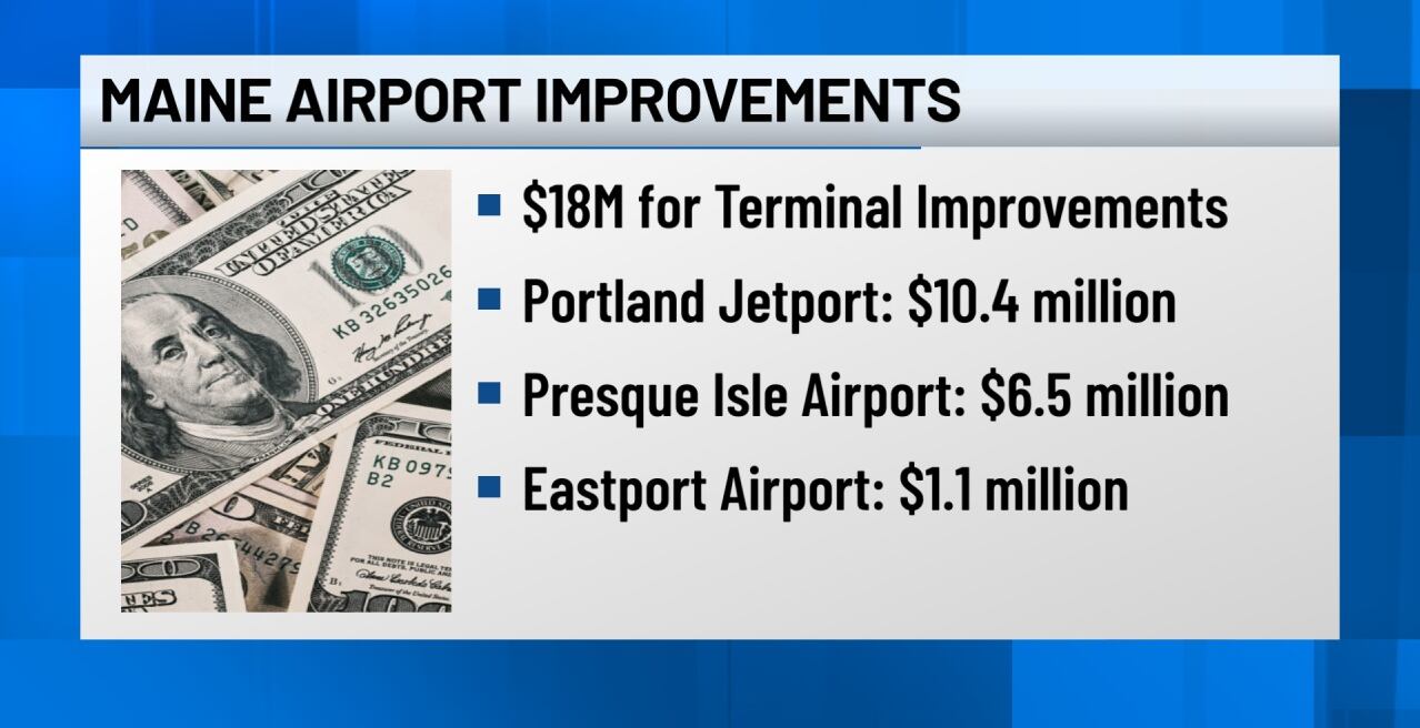 More Than 18 Million Awarded For Airport Terminal Improvements In Maine   BB1ibR8T.img