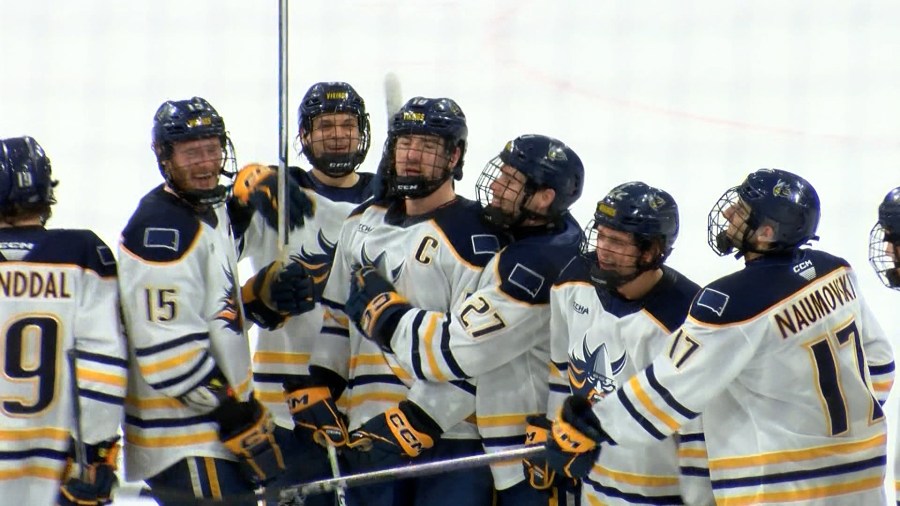 Augustana Secures First Sweep At Midco Arena