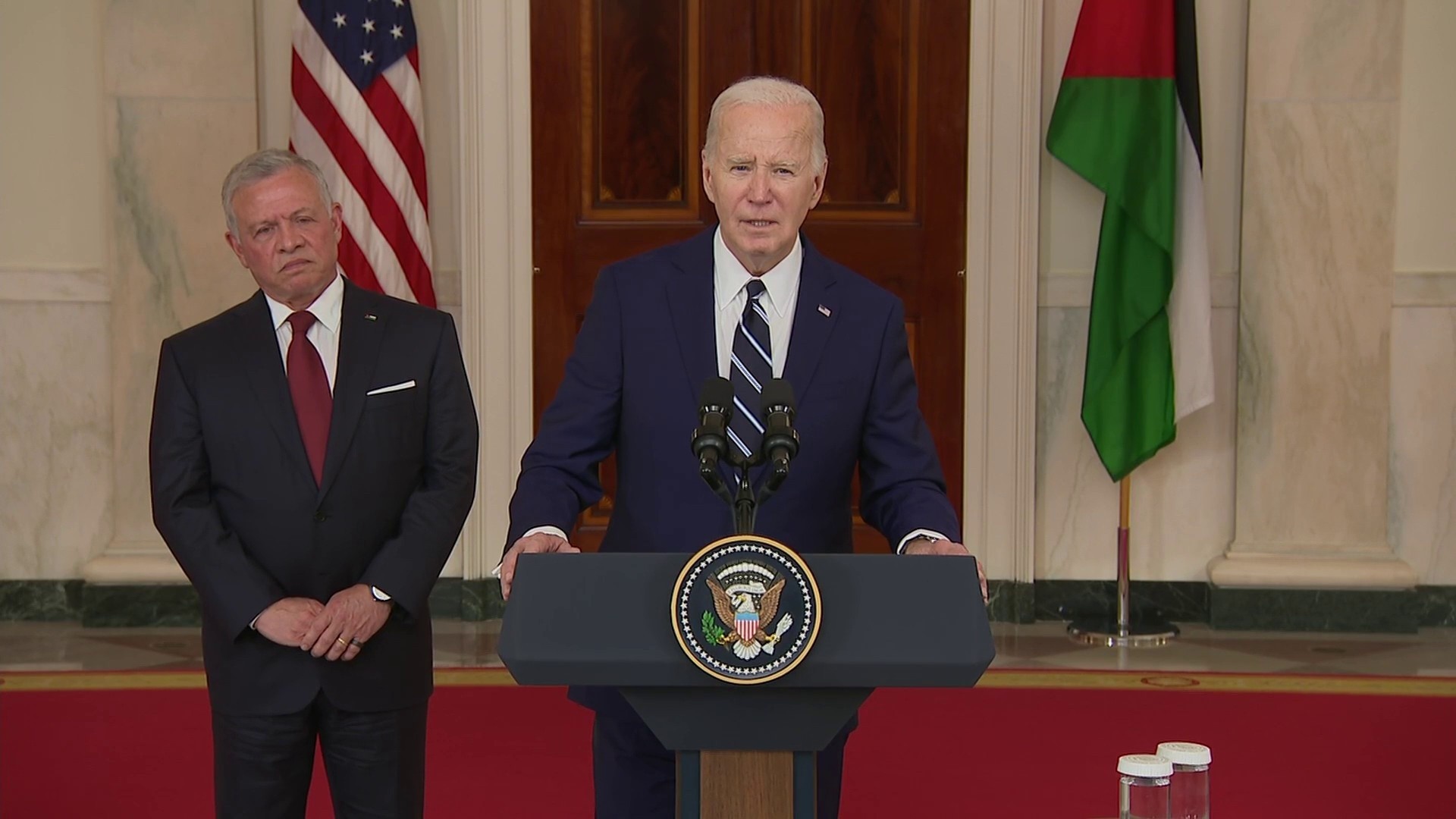 Biden Discusses Hostage Negotiations Amid Conflict In Gaza