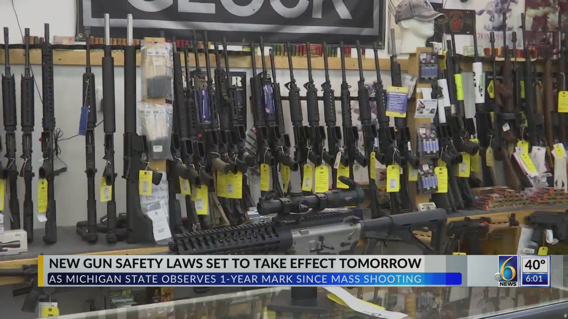 New Gun Laws Set To Take Effect Tuesday