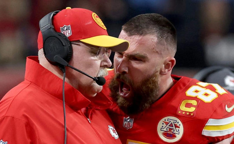 Chiefs Andy Reid addresses Travis Kelce's outburst during the 2024