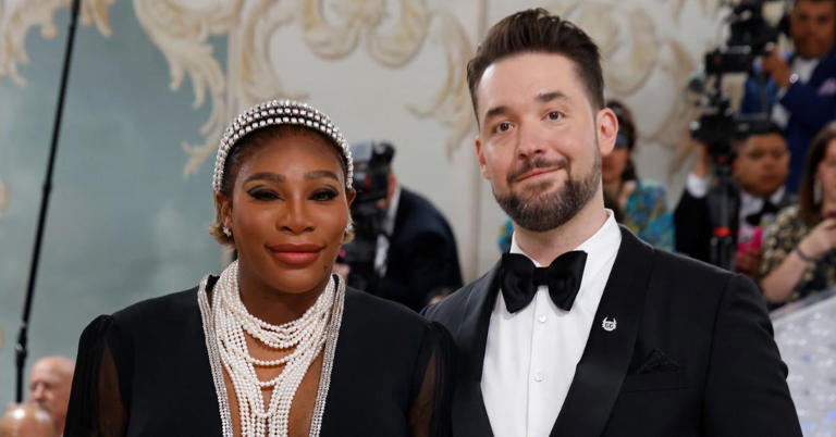 Serena Williams and Alexis Ohanian Getty Images