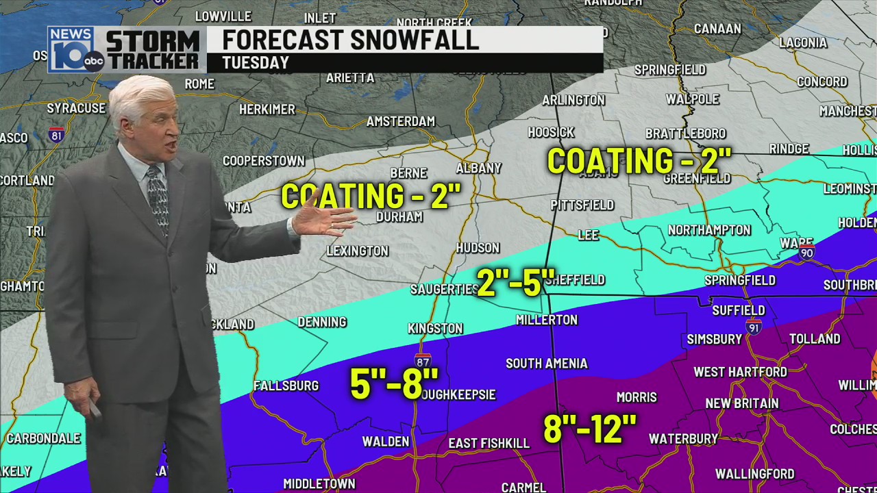 Tracking The Impending Winter Storm