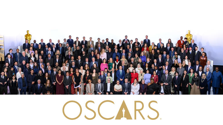 Oscar Nominees 2024 The Class Photo
