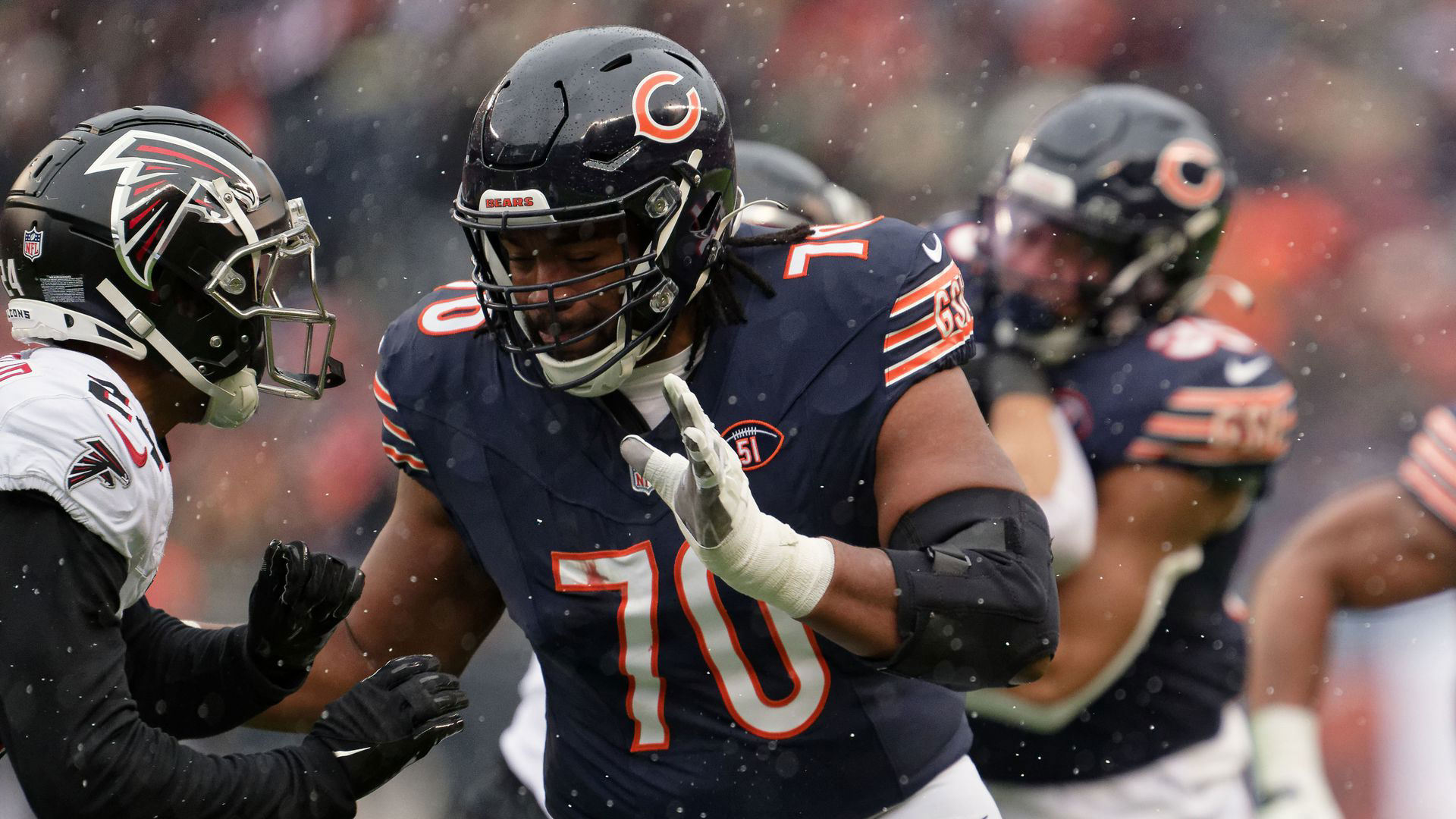 Chicago Bears 2024 Roster Turnover Offensive tackle review