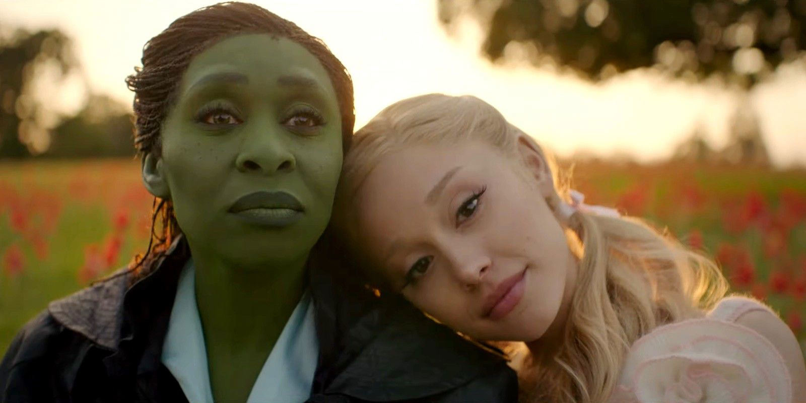 Wicked Movie Poster Teases Shadows In Elphaba & Glinda's Friendship