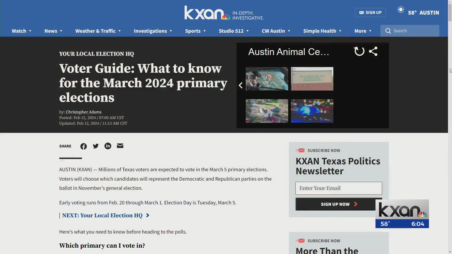 Voter Guide What To Know For The March 2024 Primary Elections   BB1ic0UY.img