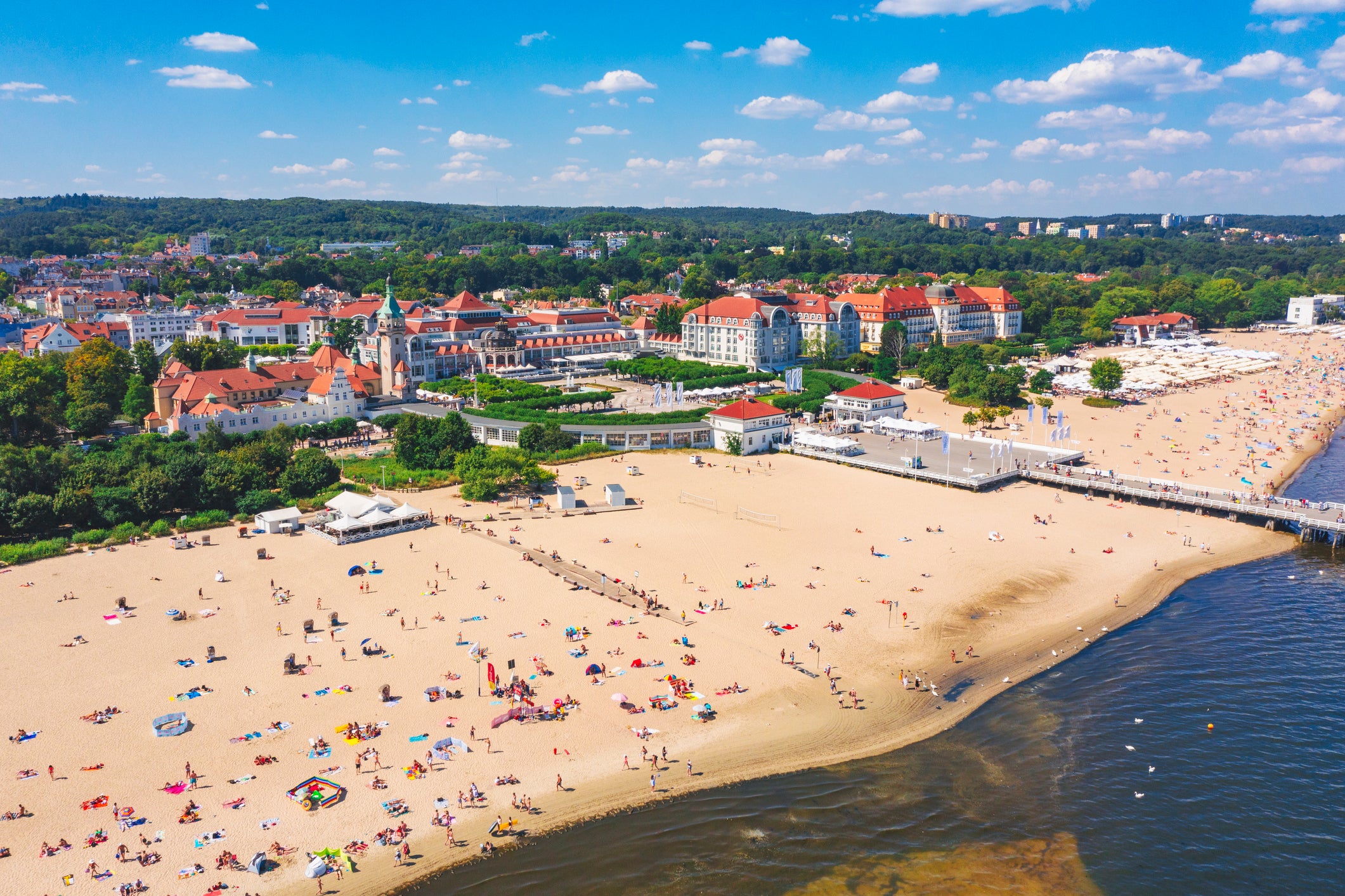 Poland’s Baltic coast is just the right level of balmy for a beach break (Getty Images/iStockphoto)