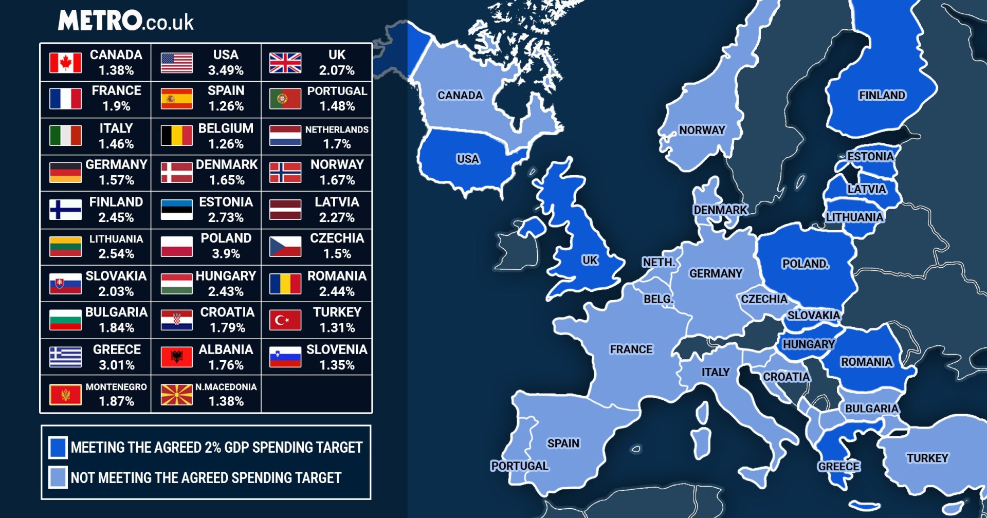 List Of Nato Countries 2024 Map - Kara Mariya