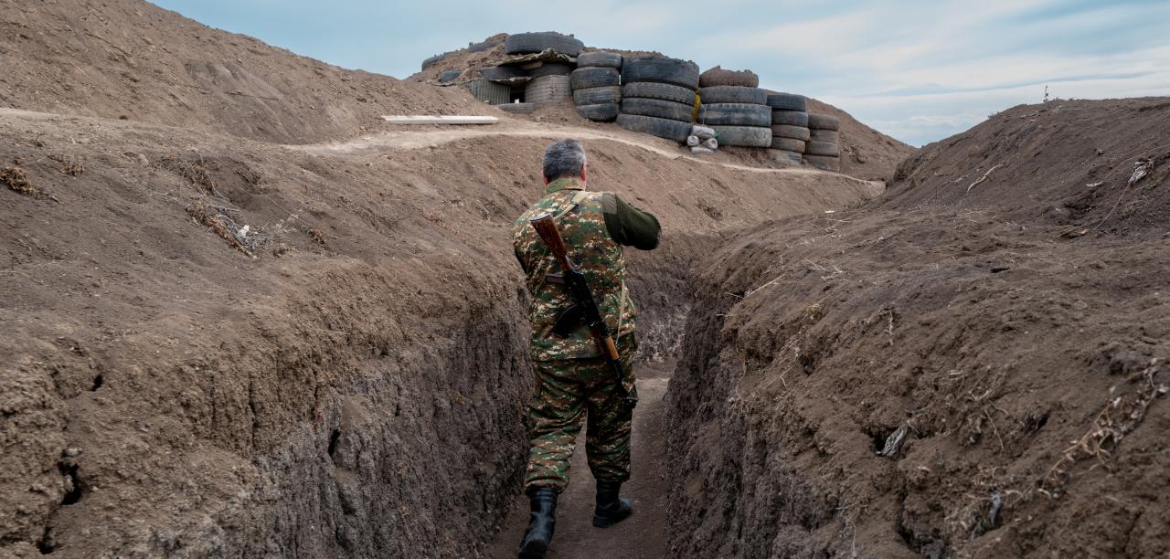 vier soldaten laut armenien an der grenze zu aserbaidschan getötet