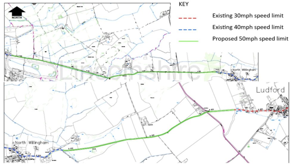 speed limit reductions agreed for lincolnshire road