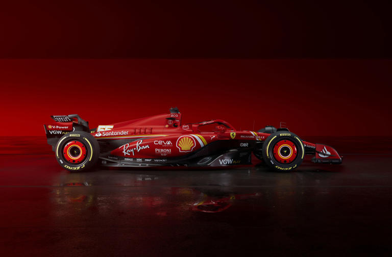 Ferrari Unveils Beautiful SF-24