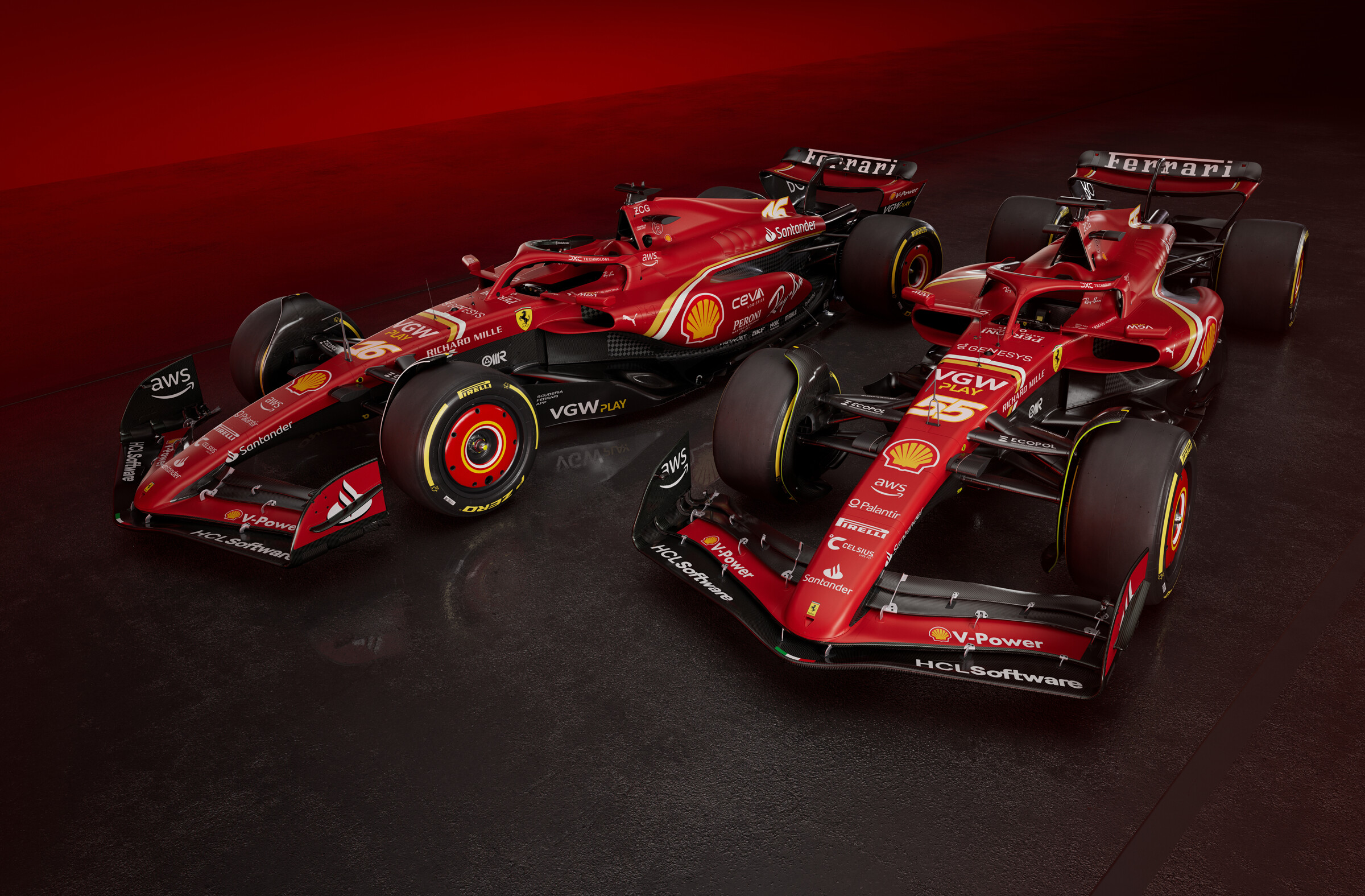 Formel 1 2024 Der Ferrari SF 24 Von Leclerc Und Sainz   BB1icZT3.img