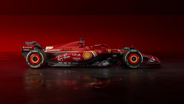 Check out all the pictures of Ferrari’s 2024 F1 car after sensational ...