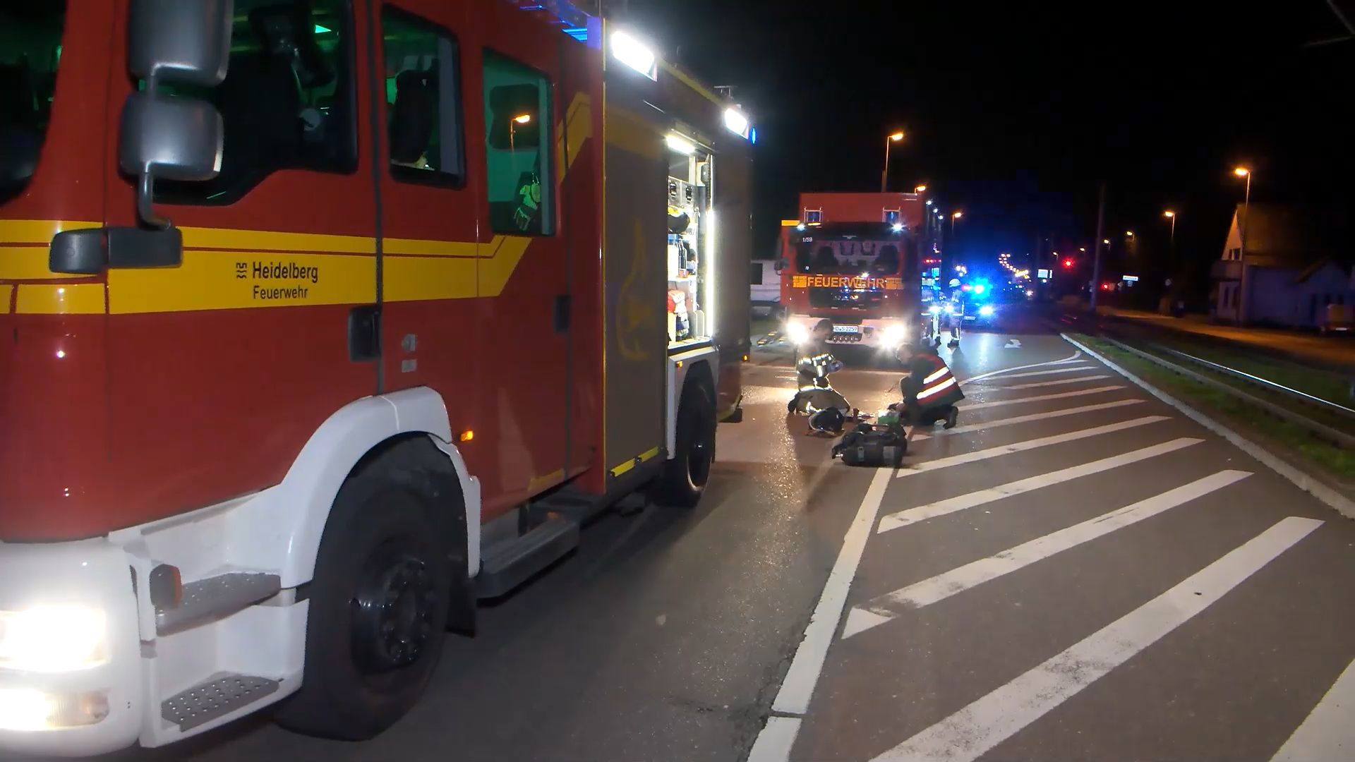 Auto Steht In Heidelberg In Flammen - Zwei Weitere Fahrzeuge Beschädigt