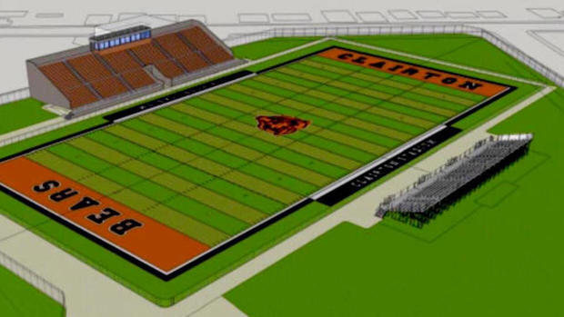 Plans unveiled for new Clairton Bears football stadium