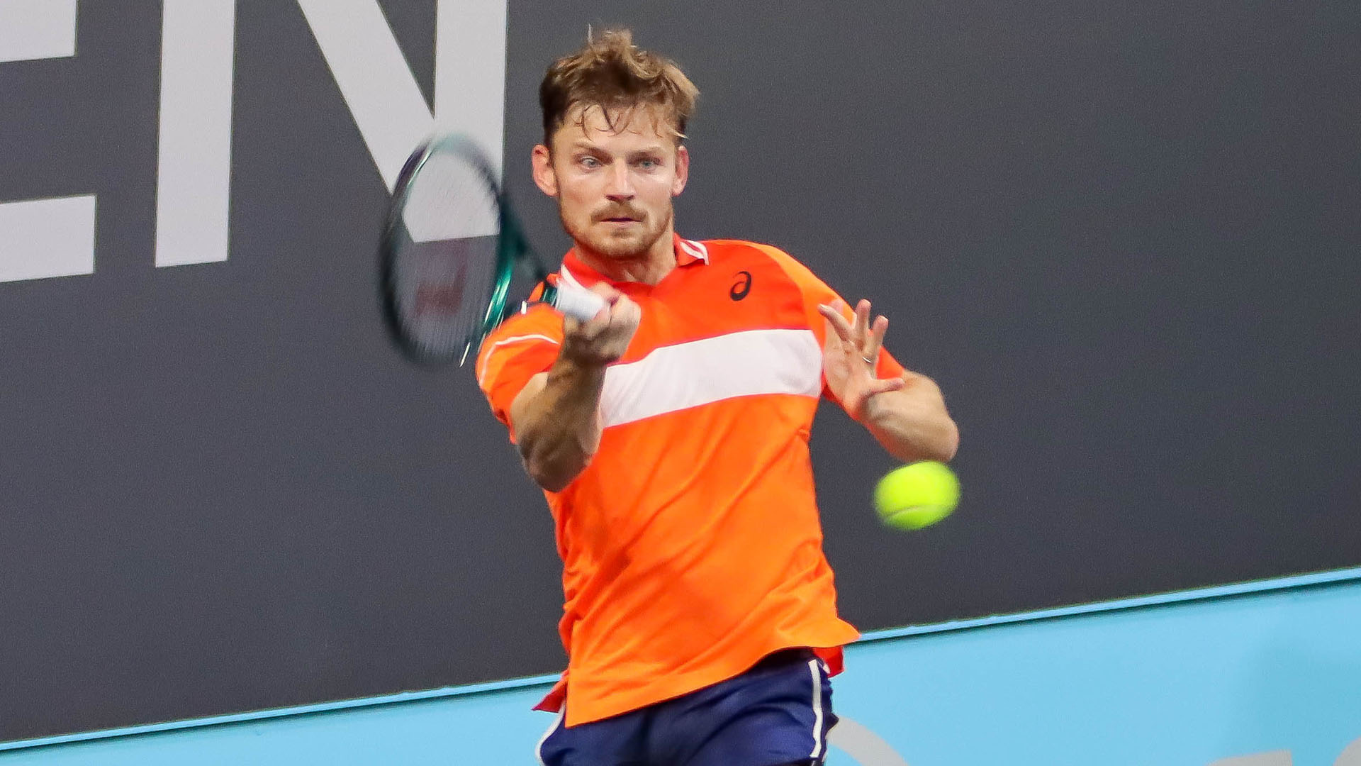 David Goffin is nog eens op dreef in Rotterdam