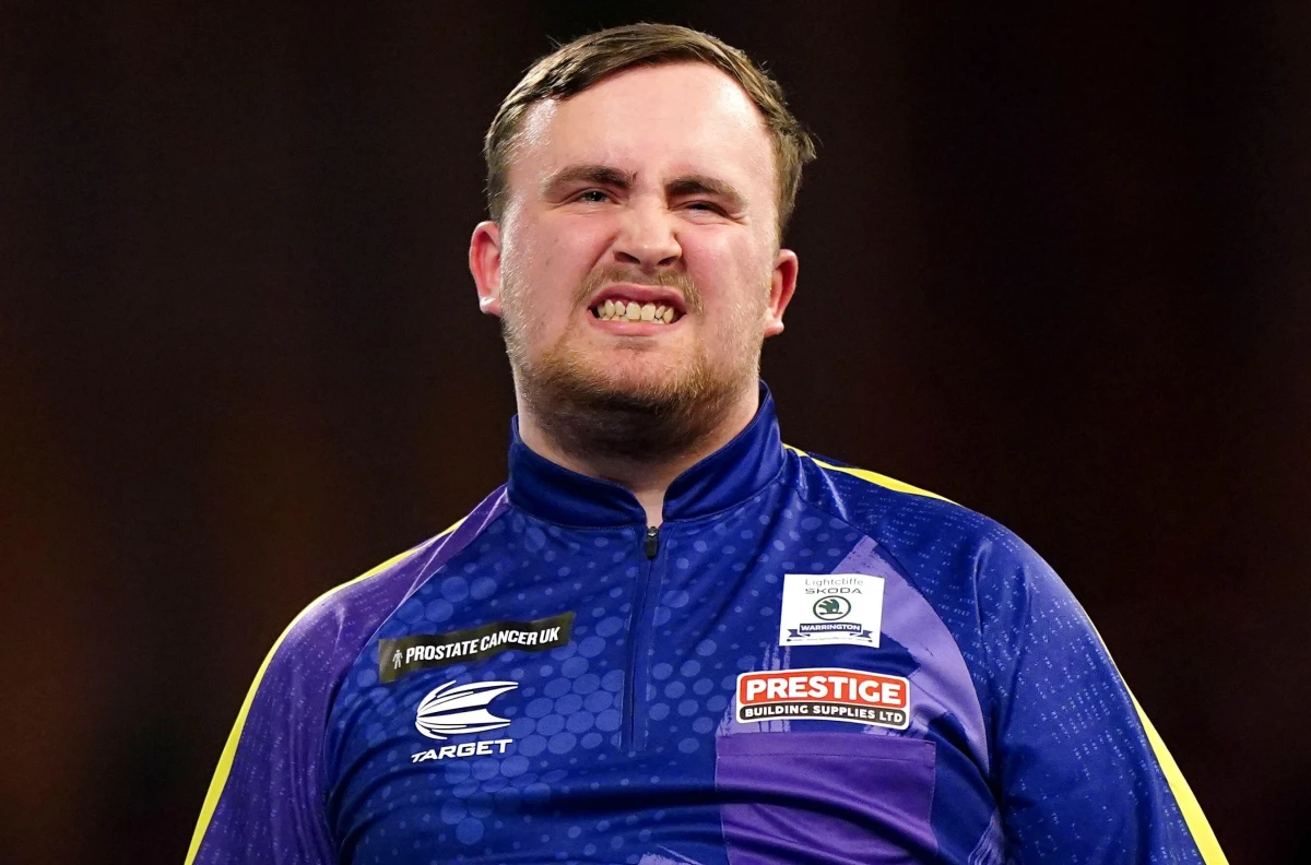 Luke Littler hits a ninedarter on the way to claiming first ranking title
