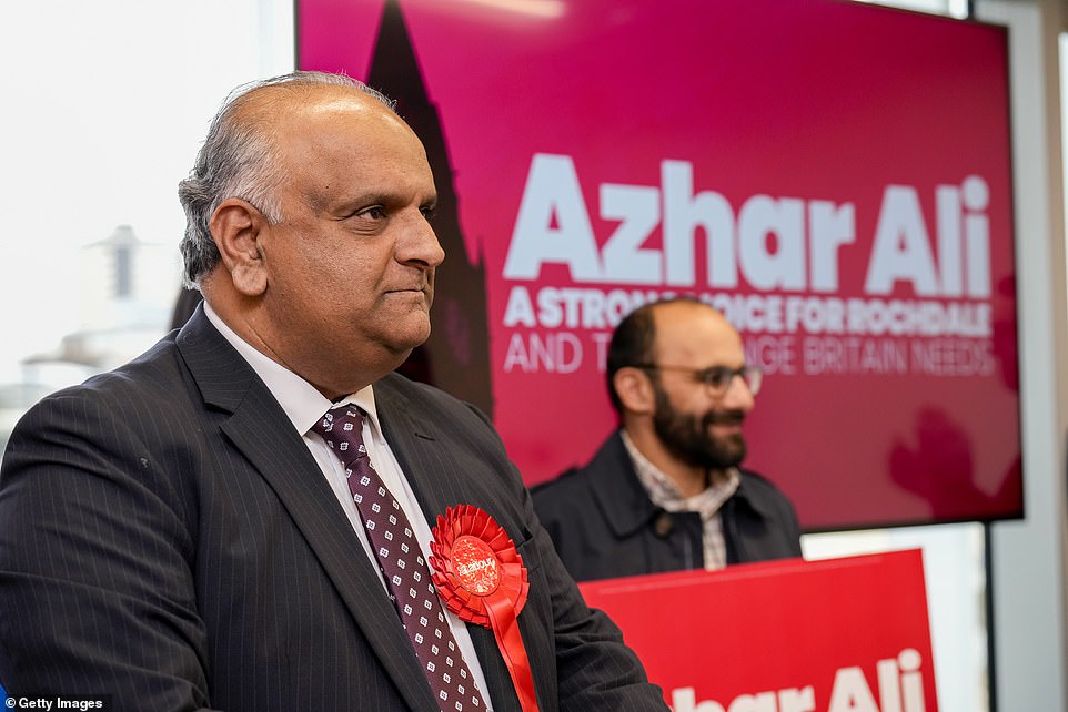 Labour withdraws support for Rochdale by-election candidate Azhar Ali