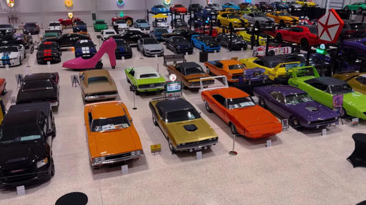 American Muscle Car Museum Full View Top Down