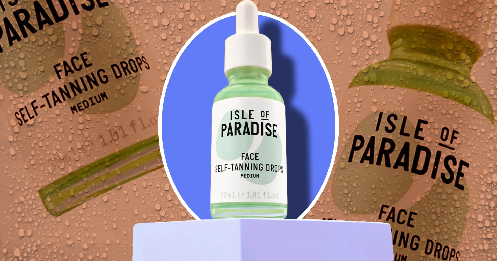 for a limited time only, bag the isle of paradise self-tanning drops for just £10