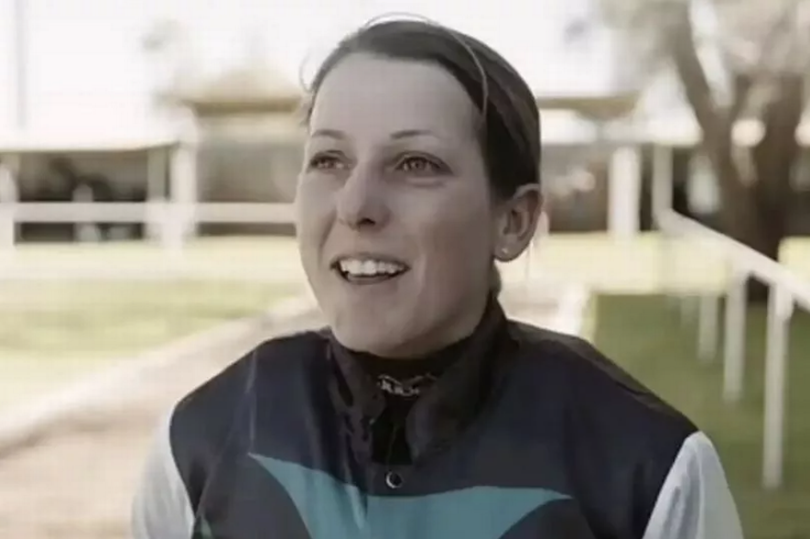 jockey chelsey reynolds airlifted to hospital after suffering serious injuries in training