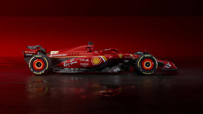 Check out all the pictures of Ferrari’s 2024 F1 car after sensational