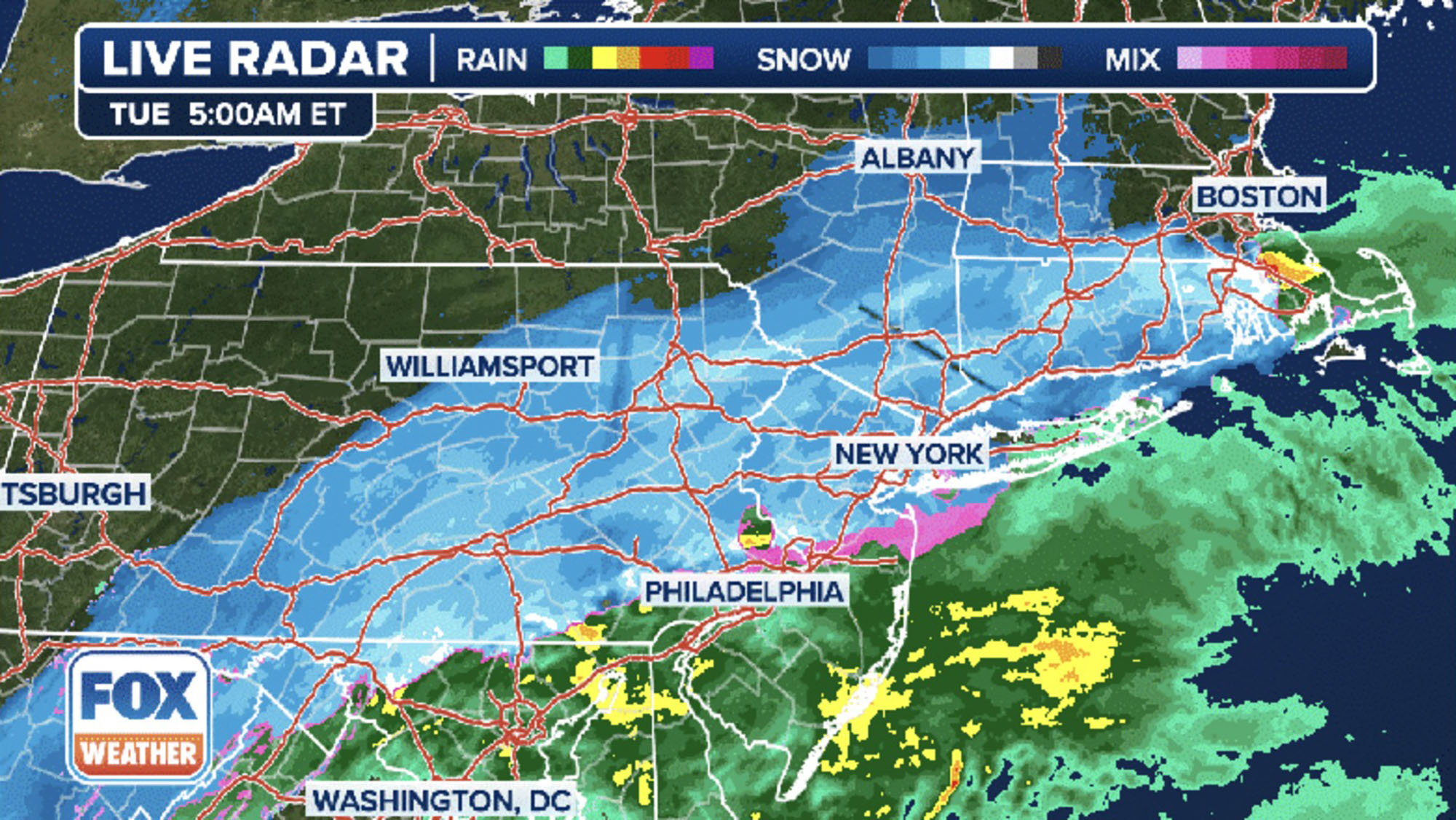 Nor’easter Slams NYC Just In Time For Morning Commute As Big Apple ...