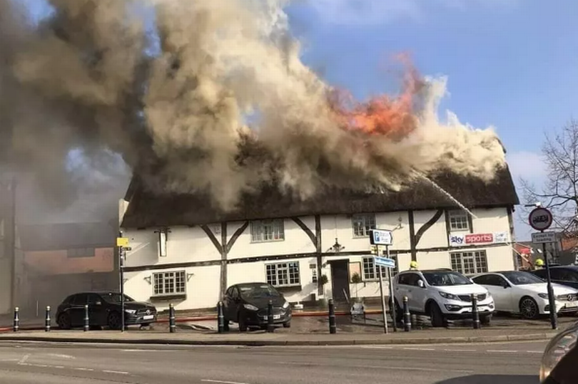 fire-hit lutterworth landmark pub the shambles to re-open this spring