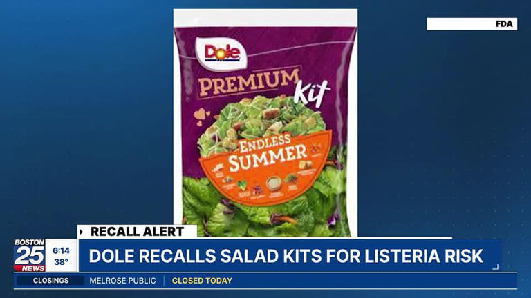 Dole Fresh Vegetables Recalls Salad Kits For Possible Listeria Contamination 3242