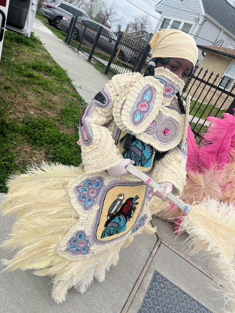 mardi gras indian queen