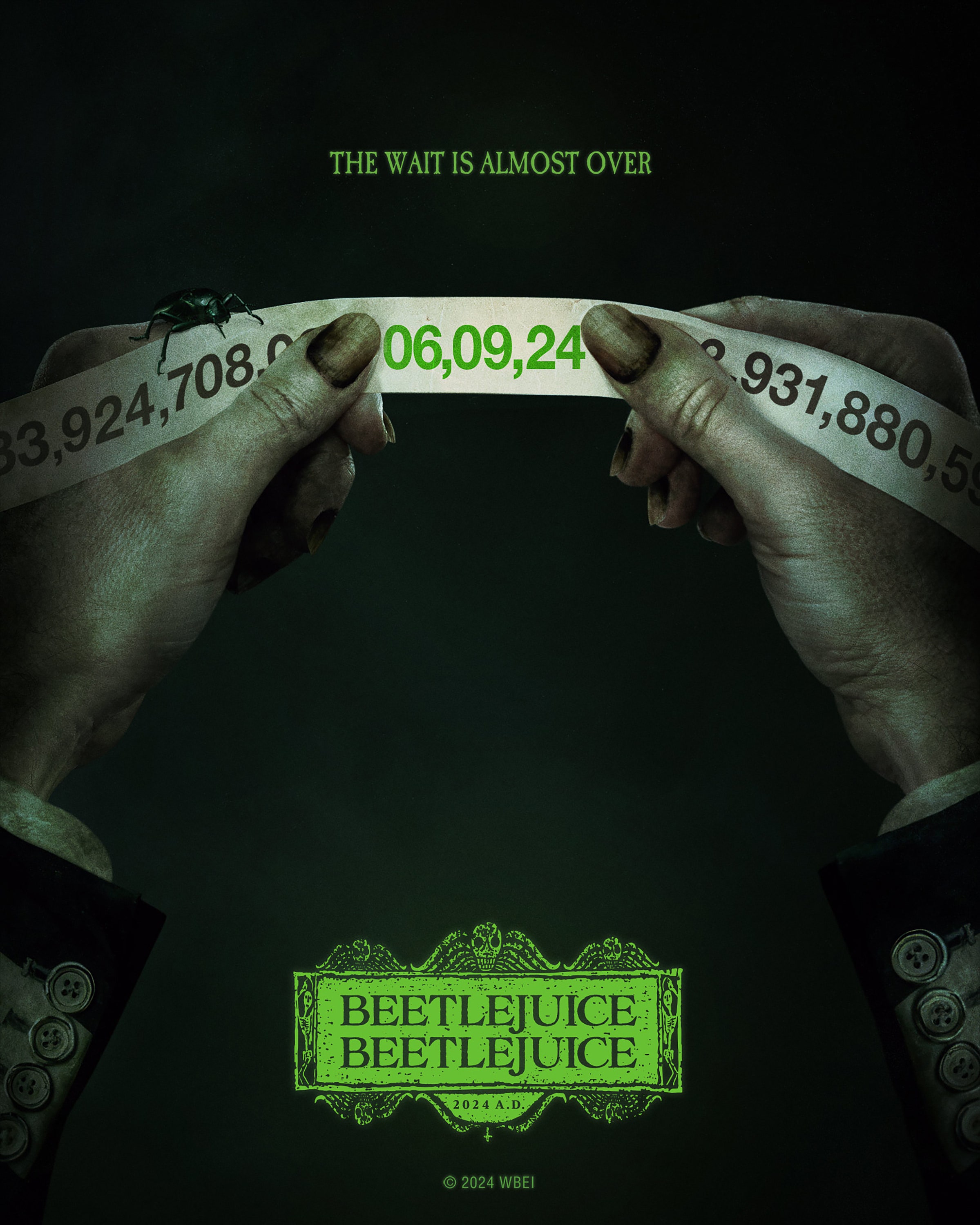 beetlejuice 2: fecha de estreno, reparto y tráiler de la película