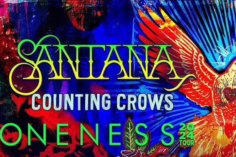Santana Announces 2024 Tour With Counting Crows
