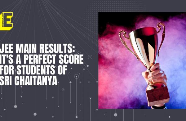 jee main january 2024 results: it's a perfect score for sri chaitanya students