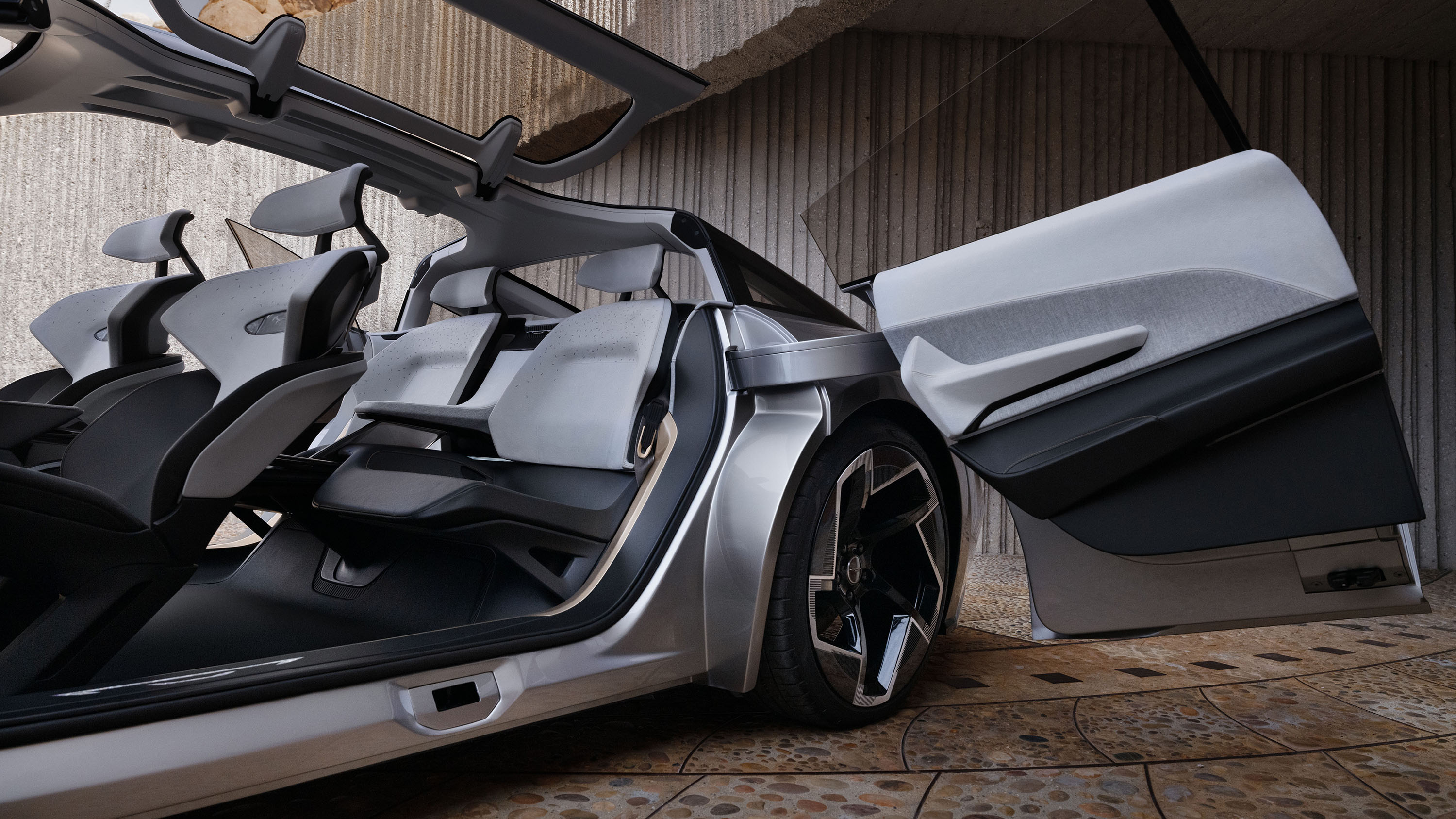 the chrysler halcyon concept is a vision of an optimistic future for chrysler