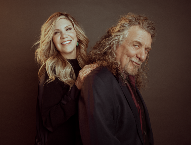 Robert Plant, right, and Alison Krauss are hitting the road together this summer for their co-headlining Can’t Let Go Tour.