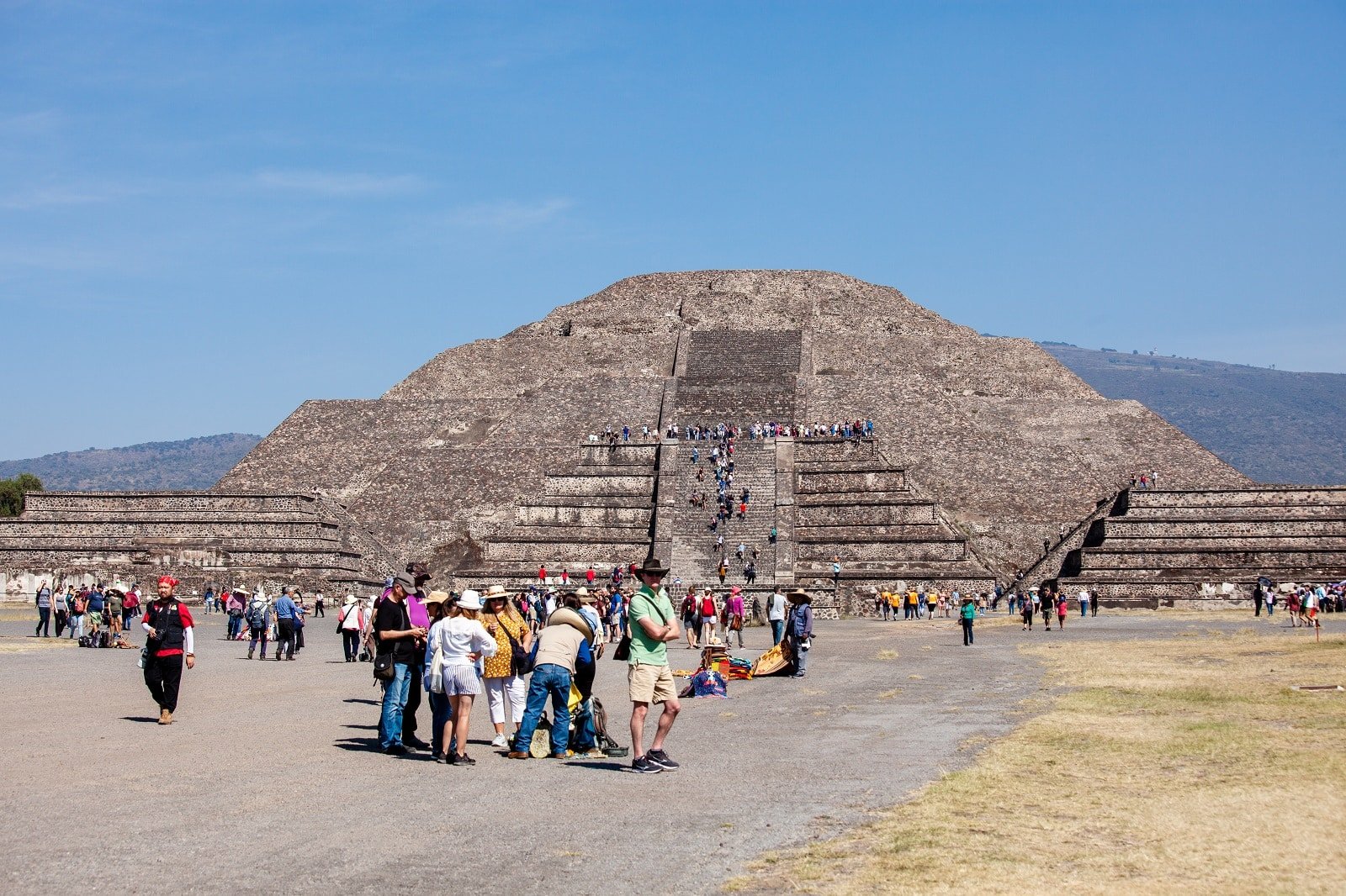 <p><span>In the ancient city of Teotihuacan, near Mexico City, you’ll find the Pyramid of the Sun and the Pyramid of the Moon. Climbing the steep steps of the Pyramid of the Sun, you’ll feel a deep connection to the rituals and beliefs of its builders.</span></p> <p><b>Traveler’s Insight: </b><span>Plan a visit during the equinoxes to witness the mesmerizing play of light and shadow, believed to be linked to agricultural cycles.</span></p> <p><b>Getting There: </b><span>Teotihuacan is about 50 kilometers from Mexico City. You can take a bus from the North Bus Terminal (Autobuses del Norte) in Mexico City, which drops you at the site’s entrance.</span></p> <p><b>Things to Consider: </b><span>Visit early in the morning to avoid crowds and the midday heat. Wear comfortable shoes for climbing the pyramids, and bring water and sun protection.</span></p>