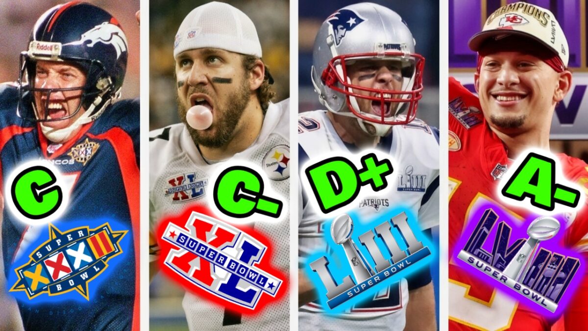 Grading All 58 Super Bowl Winning Quarterbacks Based On Their ...