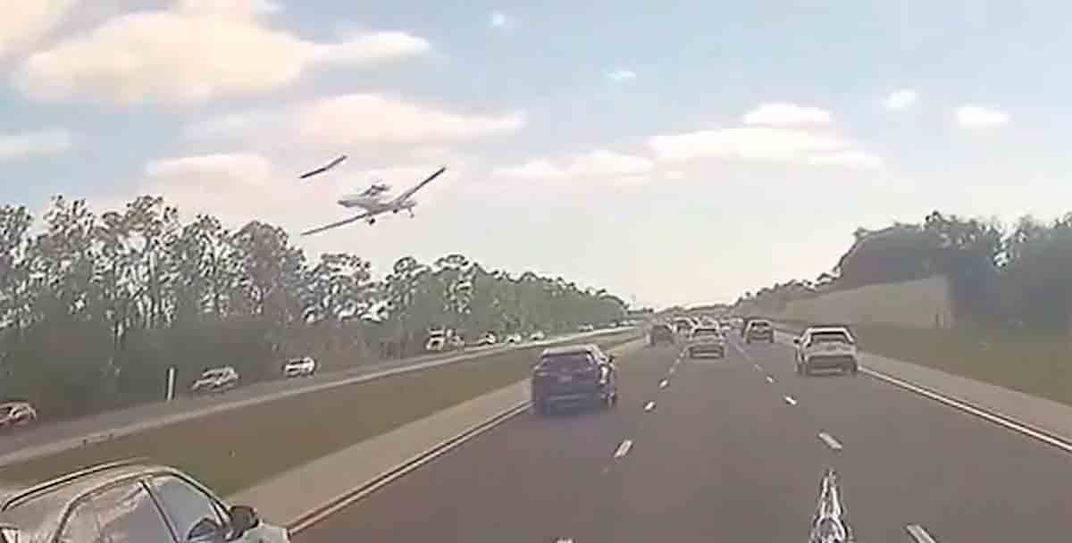 video: nye billeder viser flystyrt i florida
