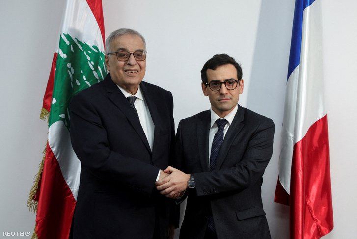 franciaország javaslatokat tett az izraeli-libanoni békekötés érdekében
