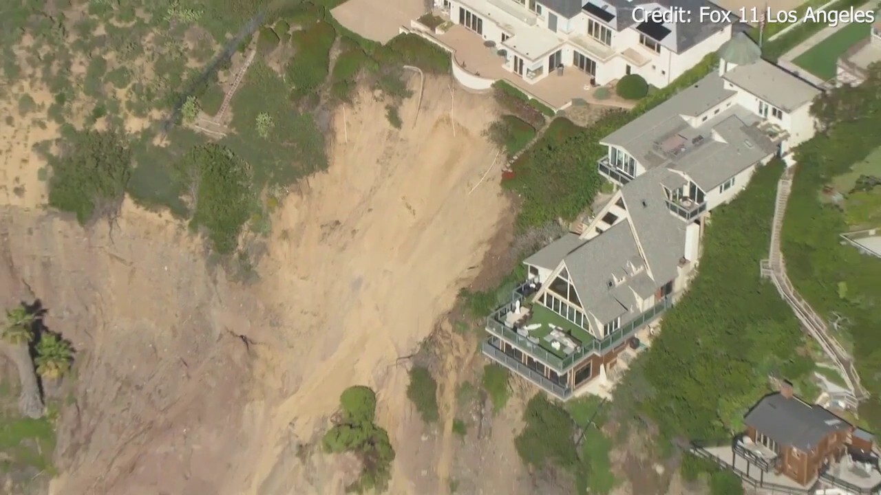 Three Multimillion-dollar Mansions Teeter On The Edge Of A California ...