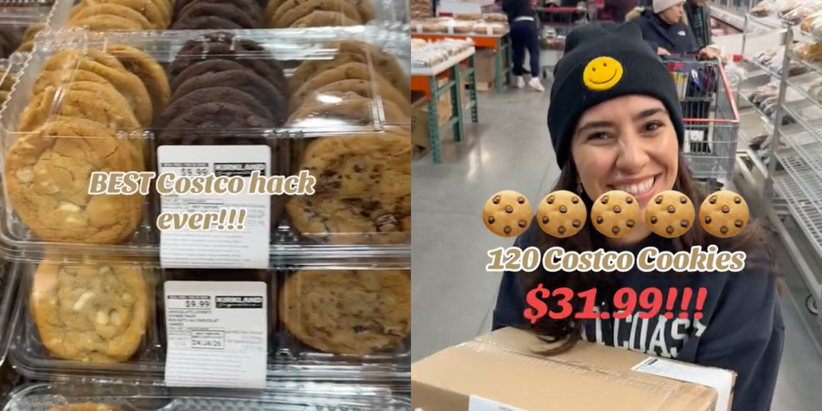 this costco hack gets you 120 fresh-baked cookies for $32