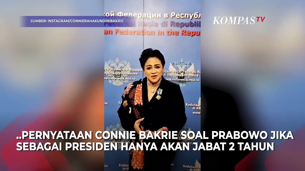 Rosan Tanggapi Connie Bakrie Soal Pernyataan Prabowo Cuma 2 Tahun Jadi ...