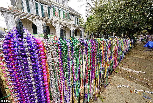 How thousands of Mardi Gras beads are clogging New Orleans streets and ...